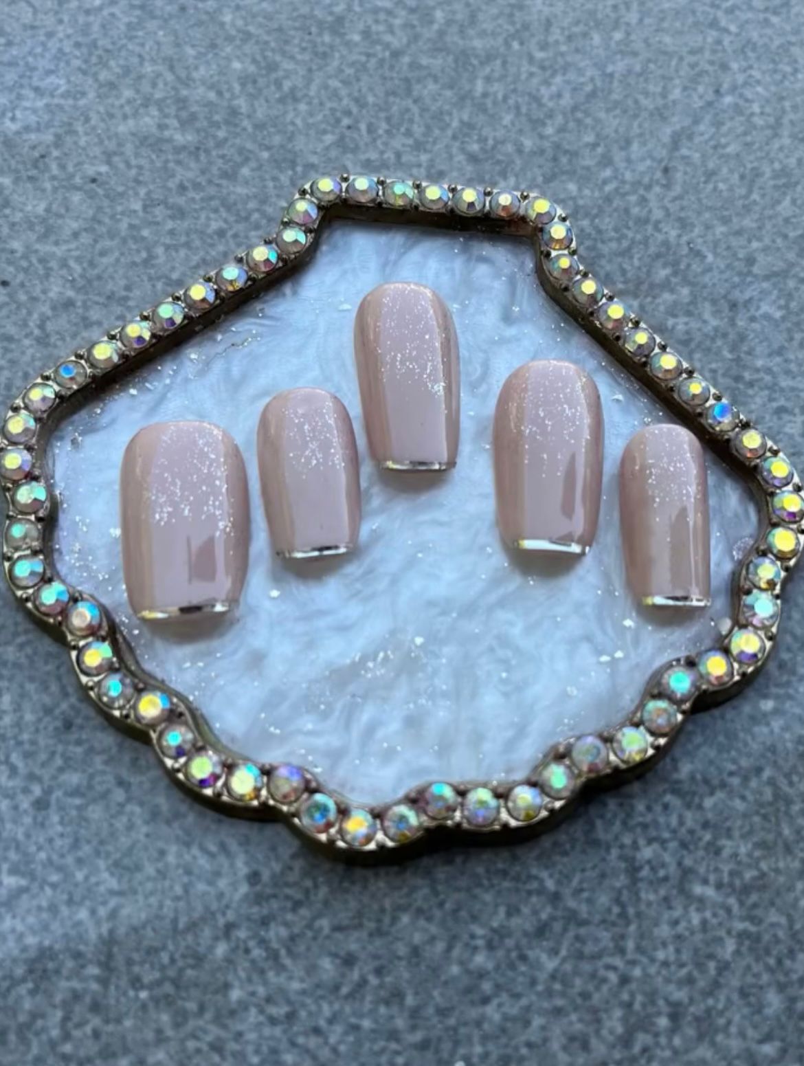 Premium luxury nail extensions service by Glamvibe in Indore.